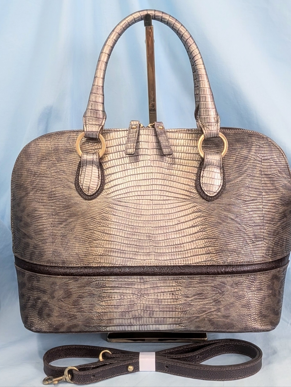 *RARE* VEUC Brahmin Vivian in Leopard Pardalis